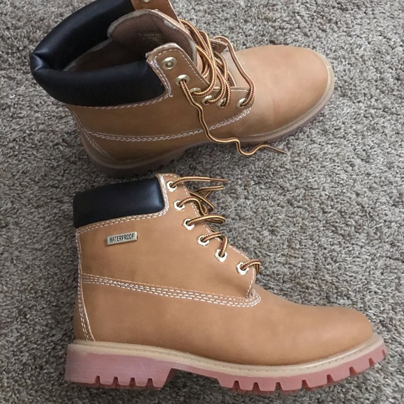 Shoes Boots Nwob Mustard Yellow Combat Boots Poshmark